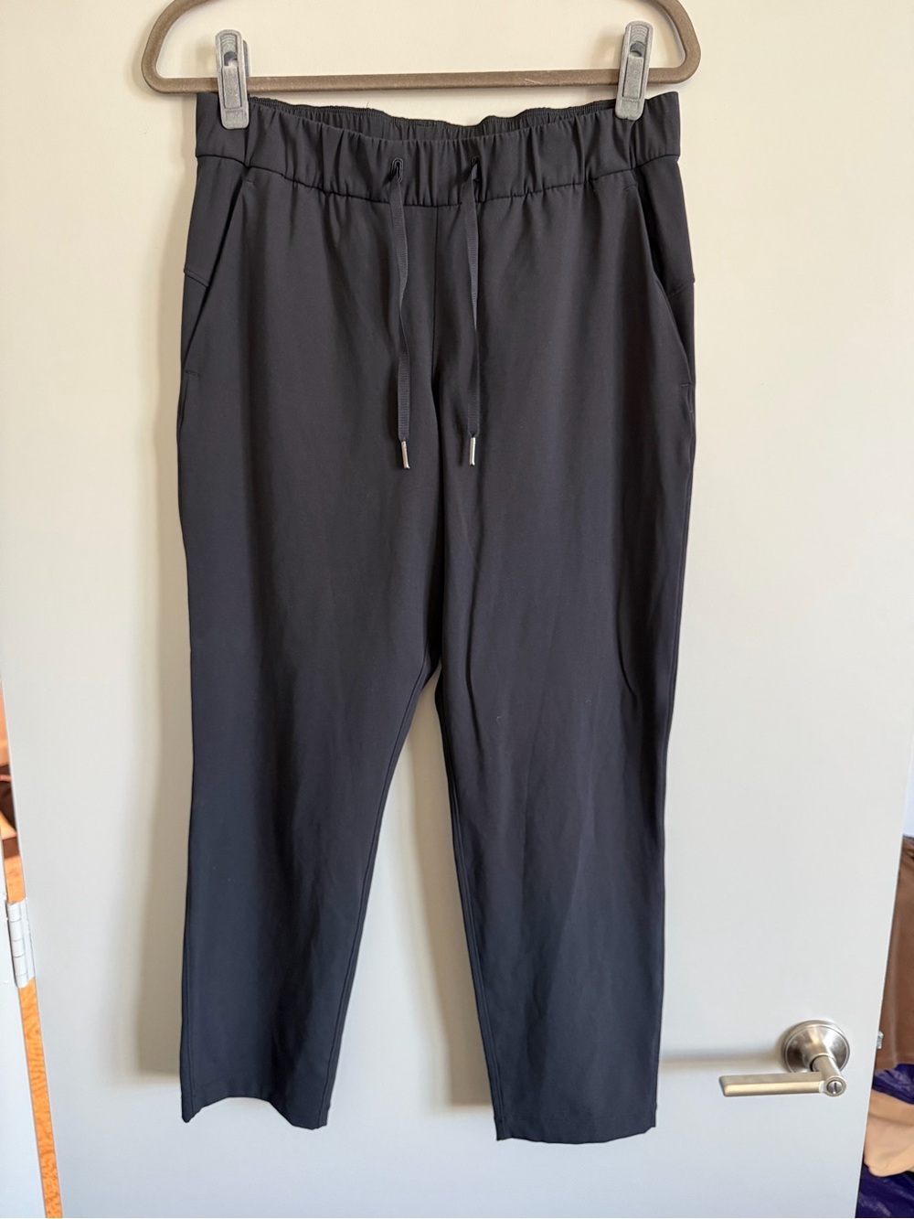 lululemon athletica Men's Black Drawstring Joggers